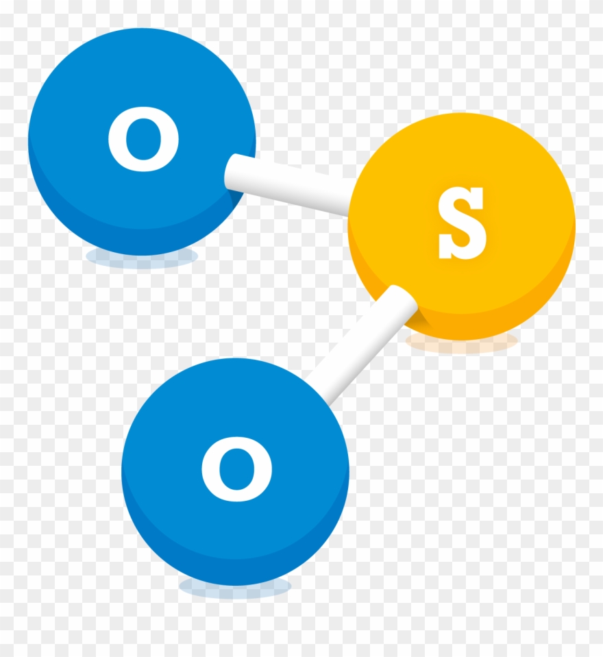 Sulphur Dioxide - Circle Clipart