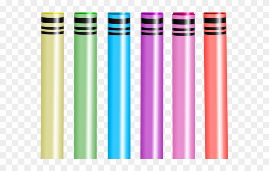 Crayon Clipart Navy Blue - Crayones Png Transparent Png