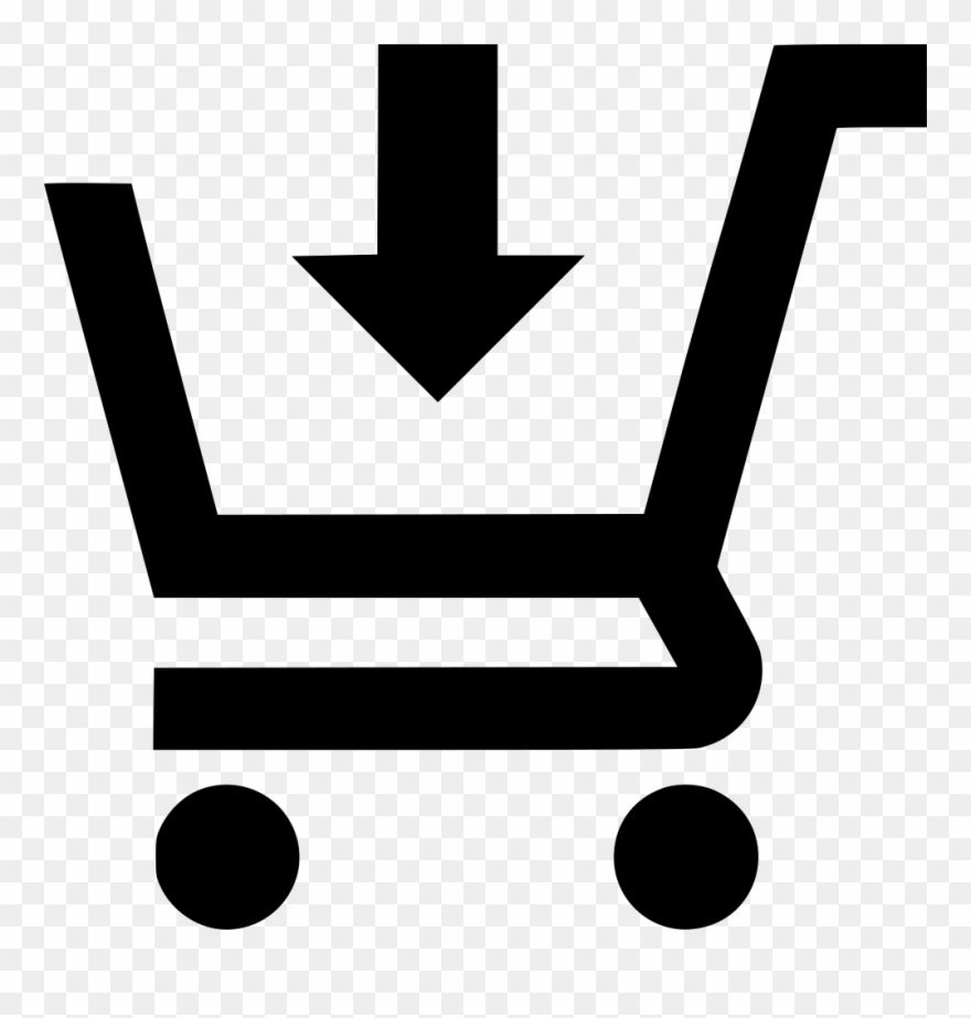 Cart Arrow Down Comments , Png Download Clipart