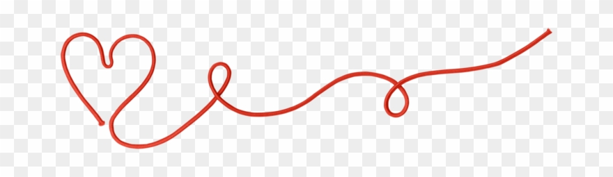Clip Art Heart String - Png Download