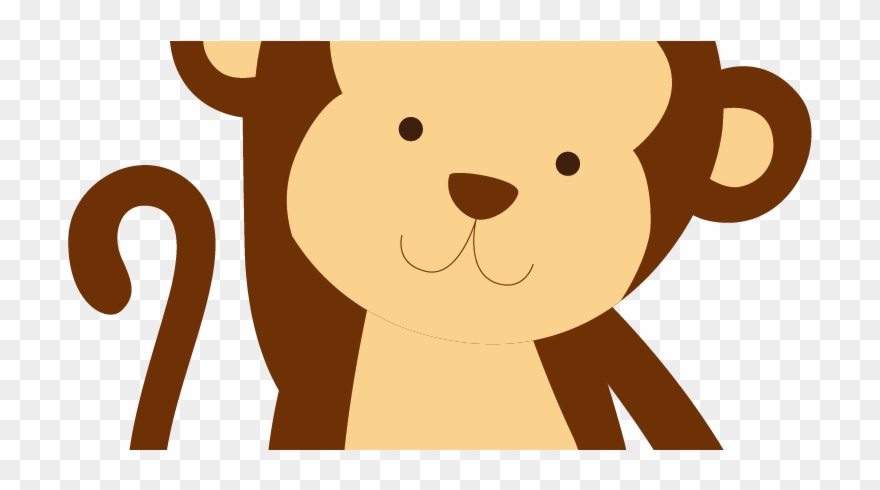 Chimpanzee Cartoon Clip Art - Monkey Clipart Transparent Background - Png Download