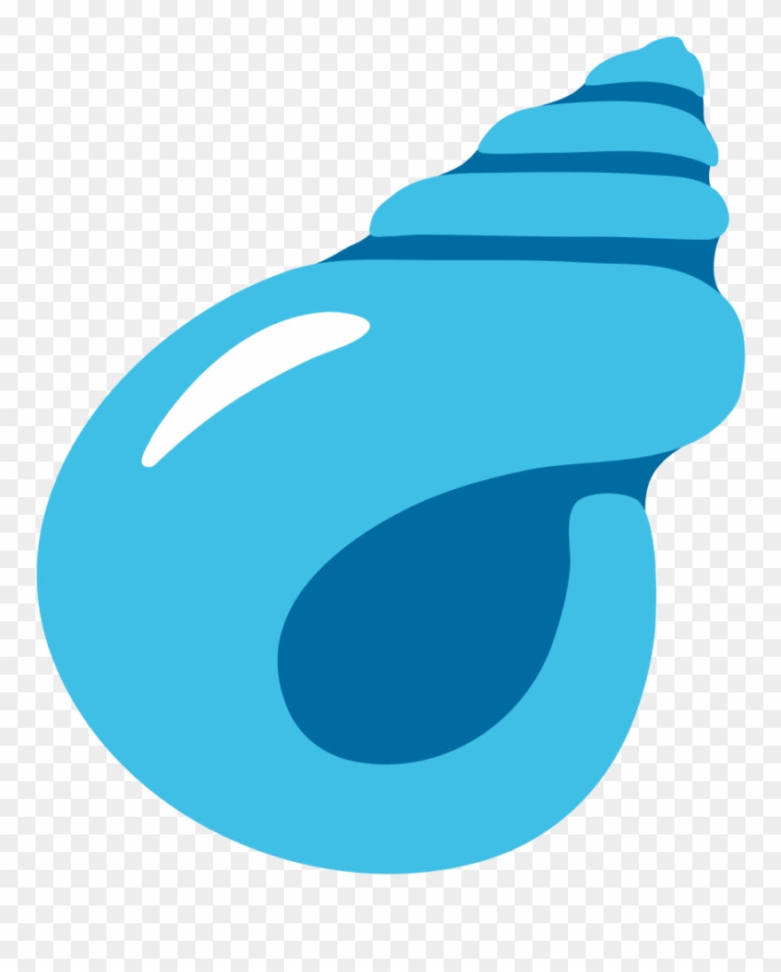 File - Emoji U1f41a - Svg - Shell Emoji Clipart