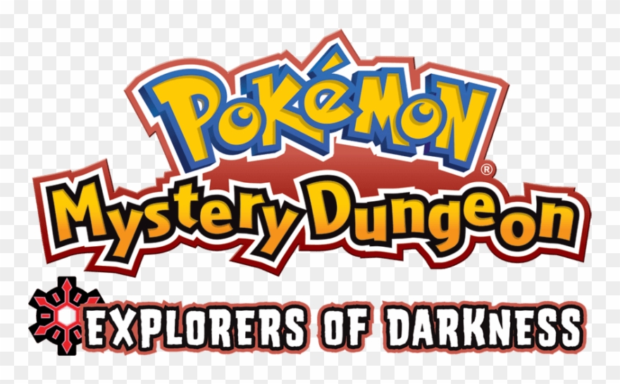 #explorers Of Darkness Logo En From The Official Artwork - Pokemon Mystery Dungeon Clipart