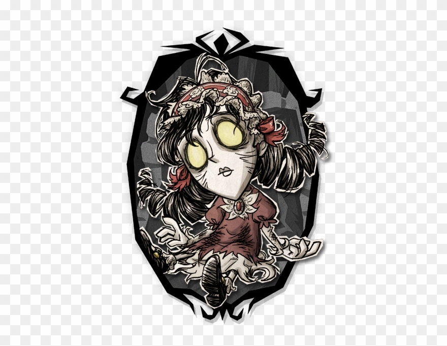 Willow Haunteddoll Oval - Willow Don T Starve Skins Clipart