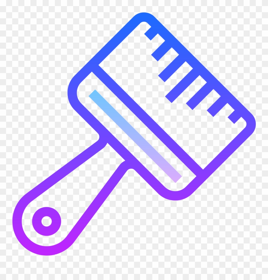 Brush Icon Png - Fq17w Drone Clipart