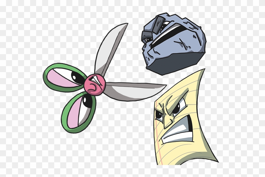 March 6 - April - Legend Of Rock Paper Scissors Clipart - Png Download