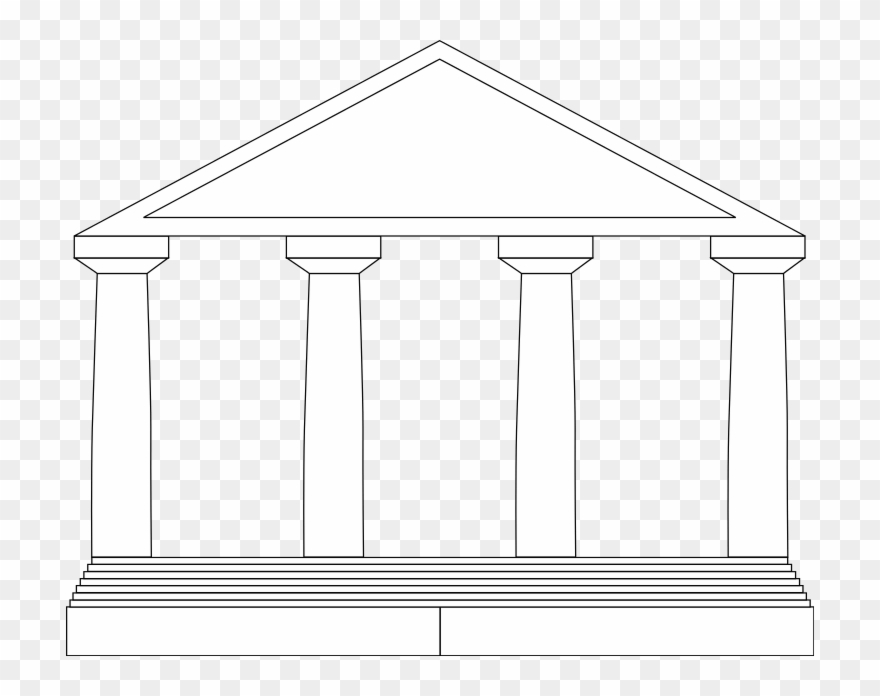 Roman Temple Clipart