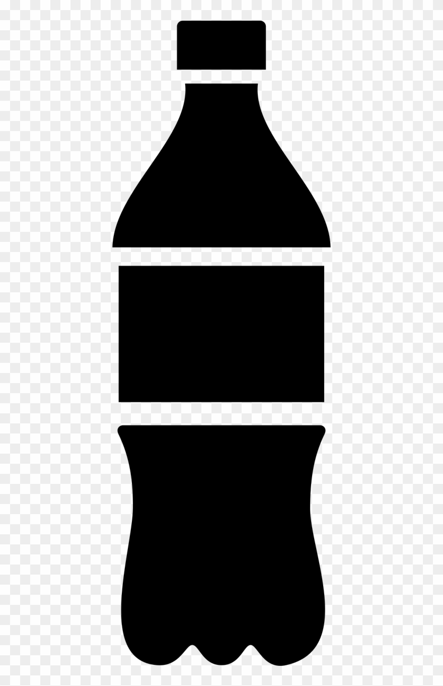 Bottle Drink Silhouette Free Picture - Water Bottle Silhouette Png Clipart