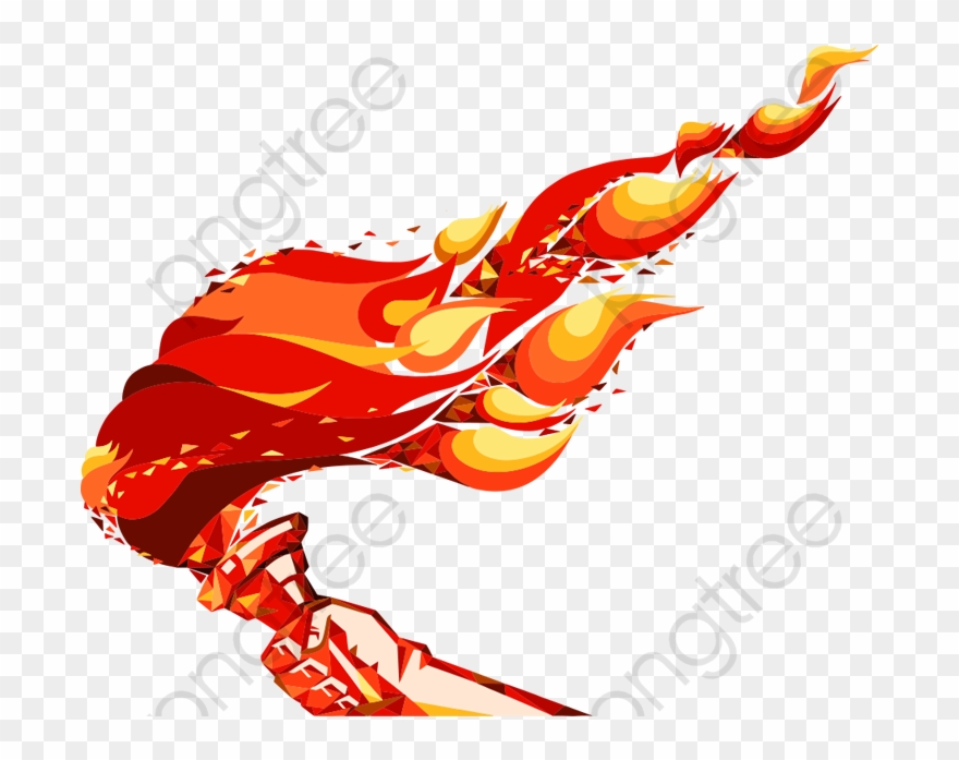 Hand Holding Torch Illustrations Hd Dodge The Material, - Torch In Hand Png Clipart