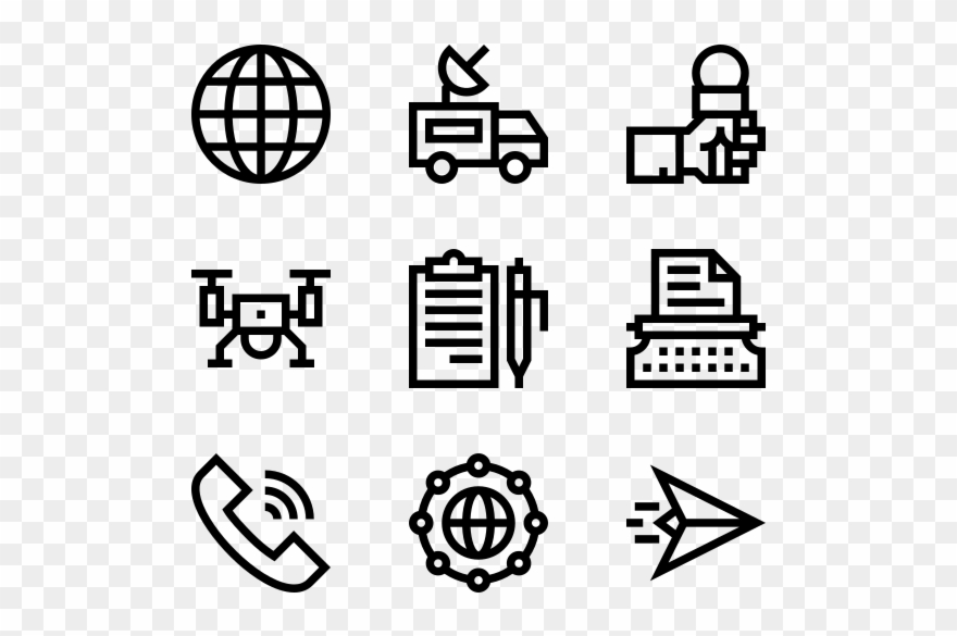 News And Journal - Copywriter Icon Clipart