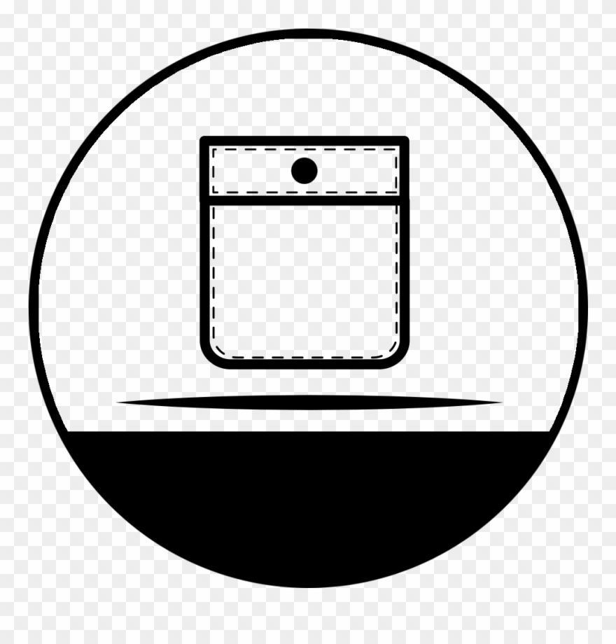 Five Thoughtful Pockets - Circle Clipart