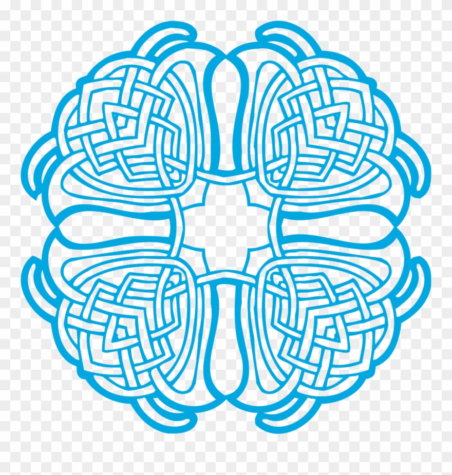 Celtic Ornaments Vector Free Proto-celtic - Rosace Dessin A Imprimer Facile Clipart