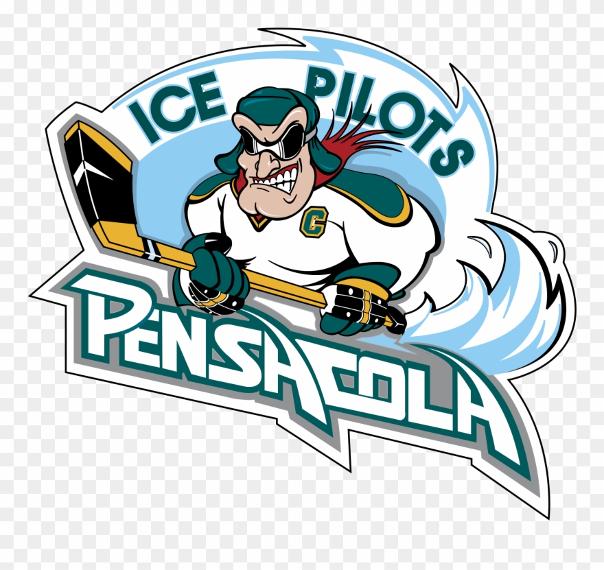 Pensacola Ice Pilots Logo Png Transparent - Pensacola Ice Pilots Clipart