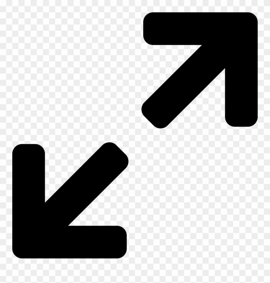 Expand Arrows Free Icon - Maximise Icon Clipart