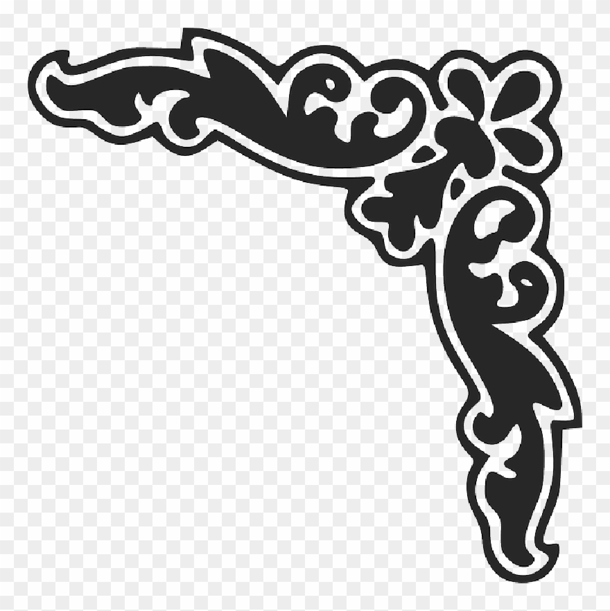 Corner Border - Corners Clip Art - Png Download