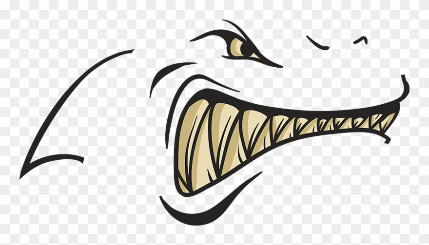 Wall Colour - Dent De Requin Dessin Clipart