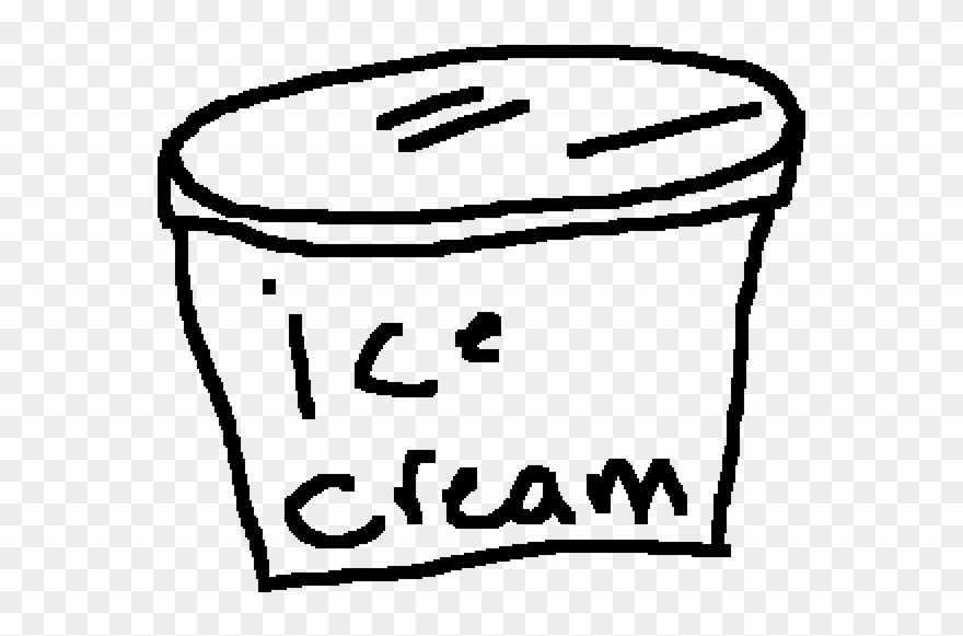 Ice Cream - Drawing Clipart