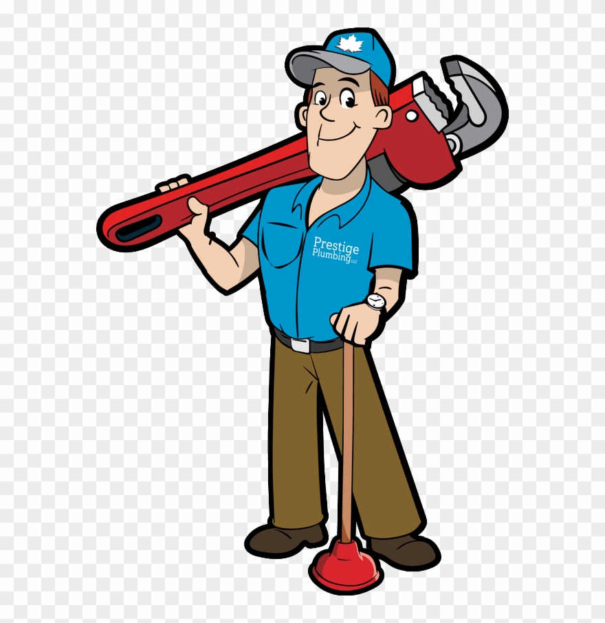 Your Plumbing's Taken Care Of - Cartoon Clipart