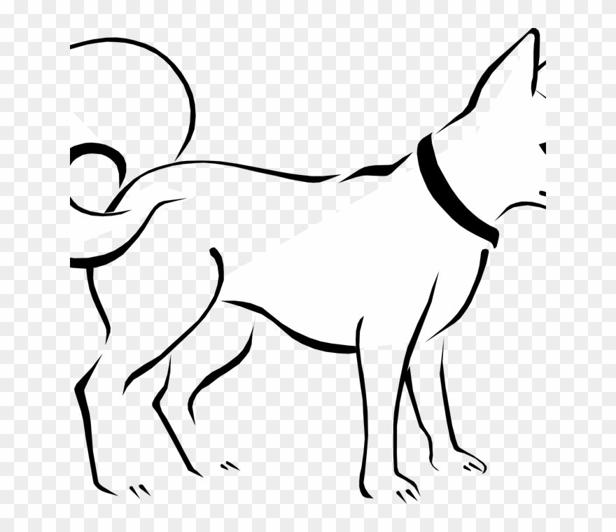 Dog Clipart Black And White Dog Black And White Clip - Dog Clipart Png Black And White Transparent Png