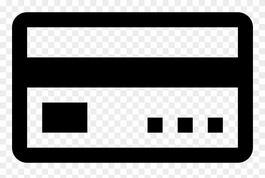 Credit Card Back Clipart