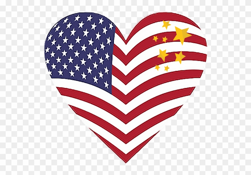 #usa #flags #land #color #decorate #stars - American Flag Us Shape Clipart