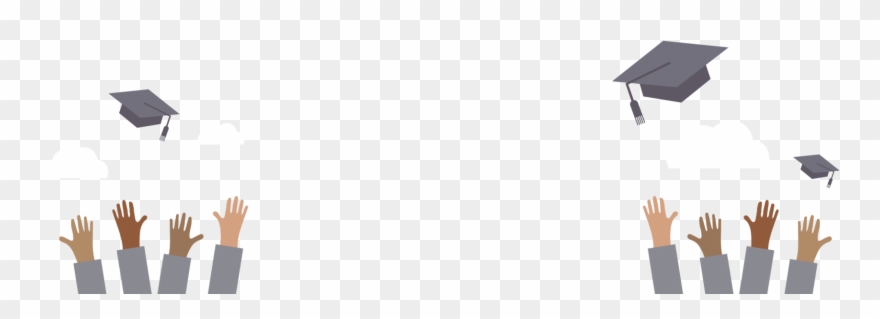 Graduation Cap Png Throwing - Lamp Clipart