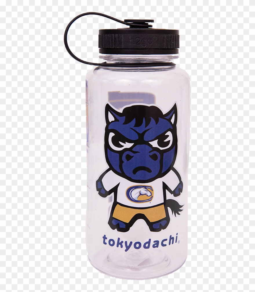 Image For Water Bottle Tokyodachi® Uc Davis Mascot - Water Bottle Clipart