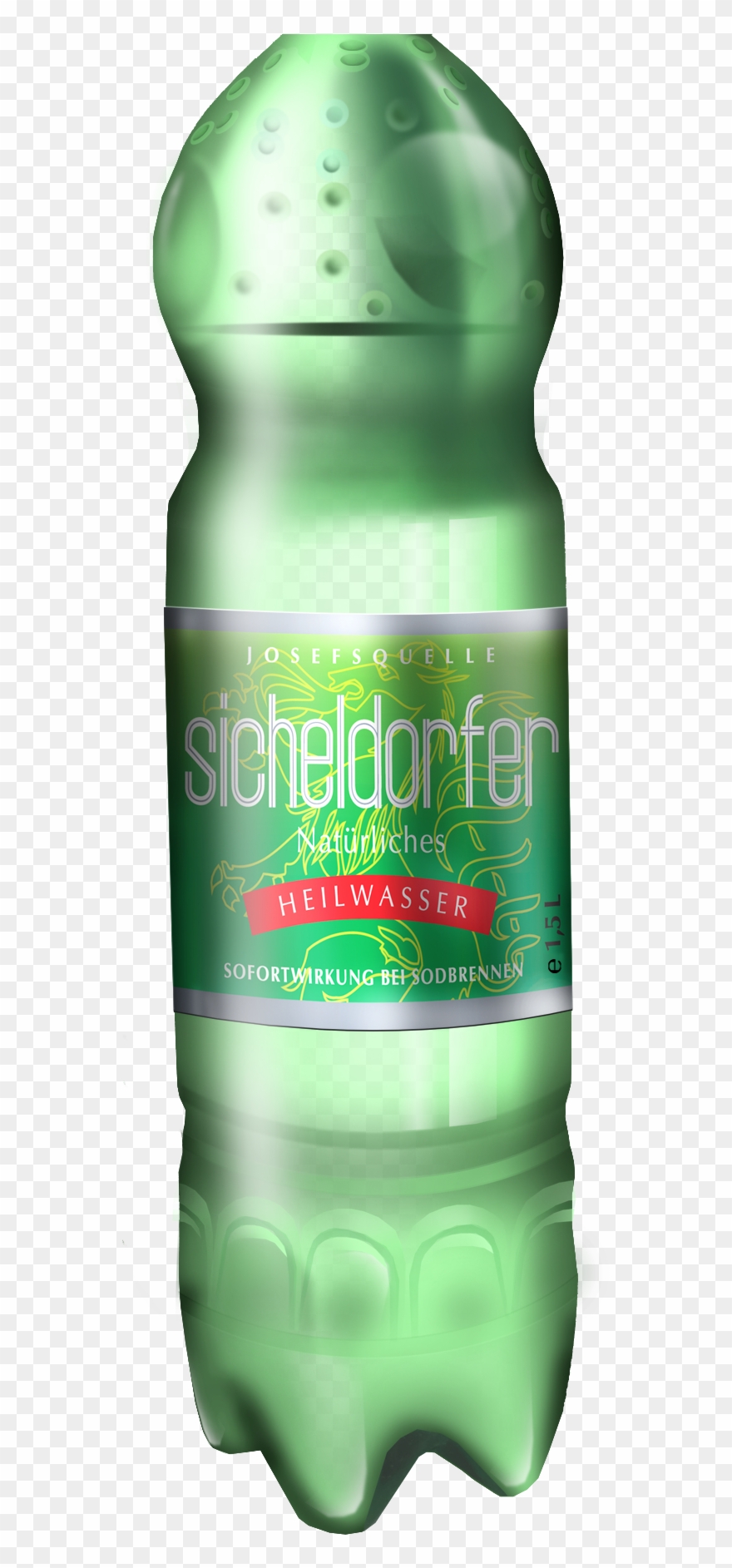 Mineralwasser Sodbrennen Clipart