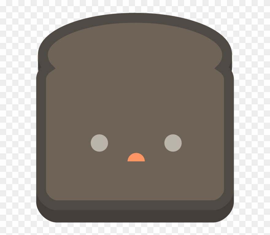 Burnt Toast - Illustration Clipart