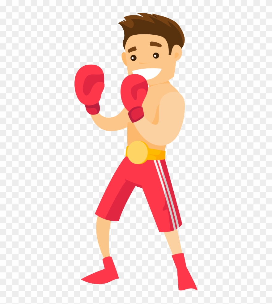 Boxer - Cartoon Clipart