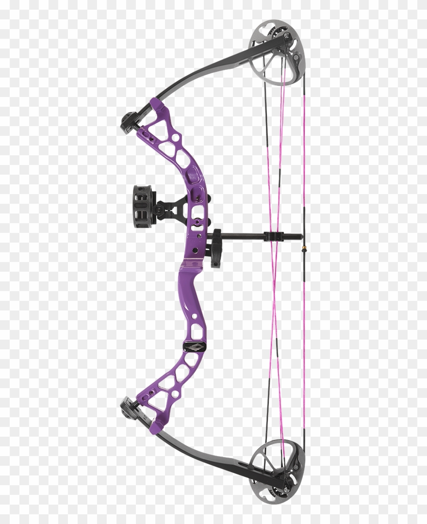 Atomic Black - Diamond Prism Compound Bow Blue Clipart