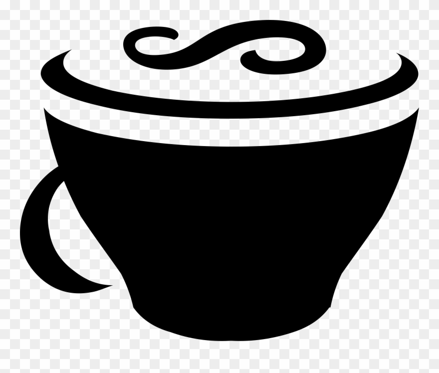 Coffeescript Logo Black And White - Coffeescript Logo Clipart