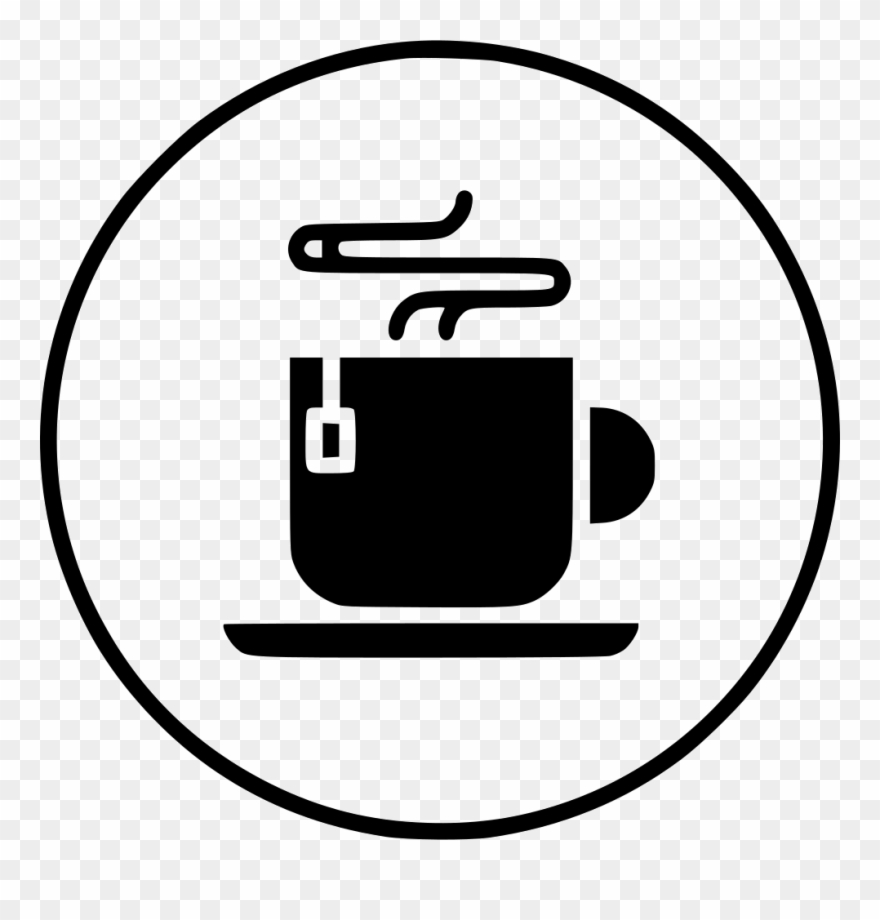 Tea Bag Coffee Mug Cup Hot Drink Comments - Cafeteria Icons Clipart