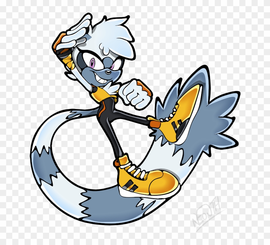 Fist Bump With Tangle - Cartoon Clipart