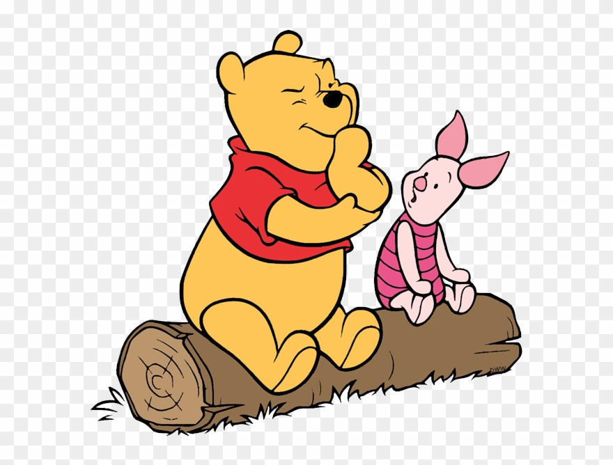 Winnie Pooh And Piglet Clip - Png Download