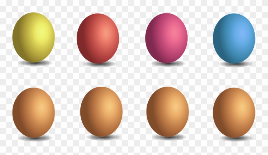 Egg Colorful Easter Eggs Png Image - Egg Color Png Clipart