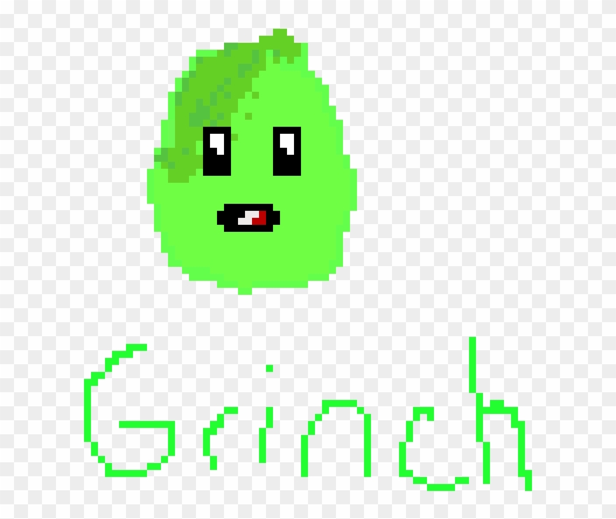 Grinch For Tech - Mouse Cursor Pixel Art Clipart