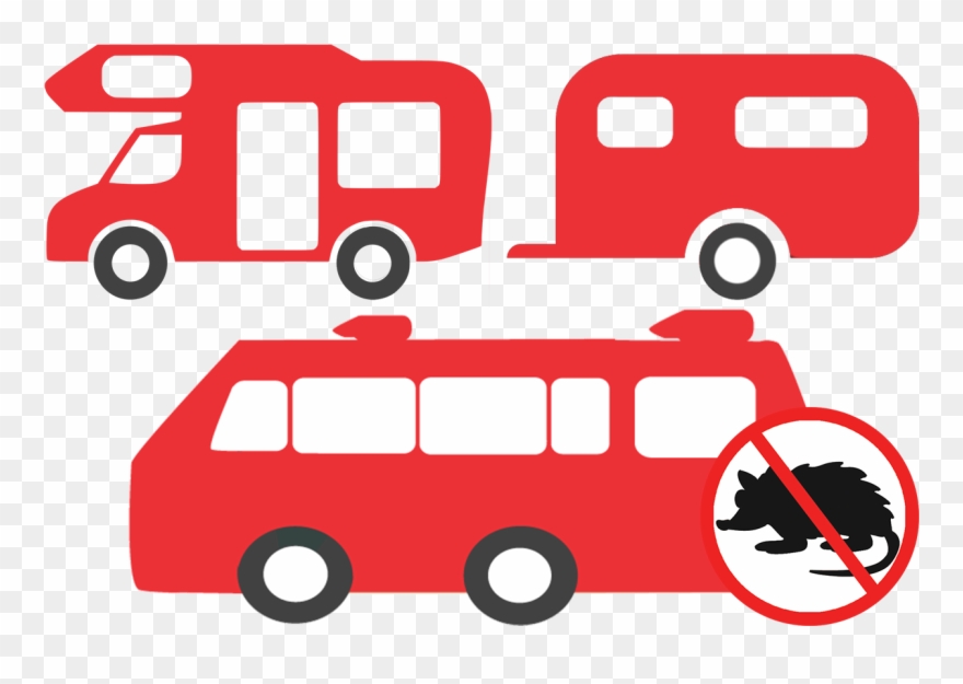 Rv Trailer Motorhomes - Fire Apparatus Clipart