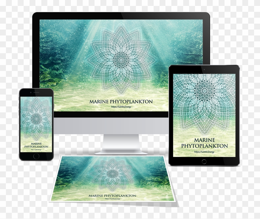 Marine Phytoplankton - Tablet Computer - Tablet Computer Clipart