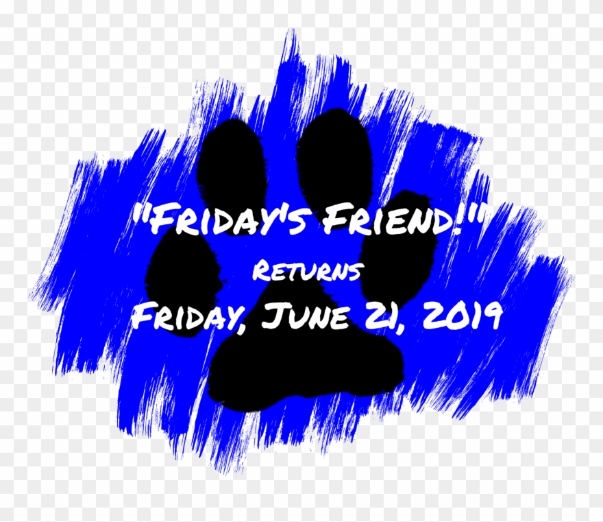 Dog Adoption - Blue Paw Clipart