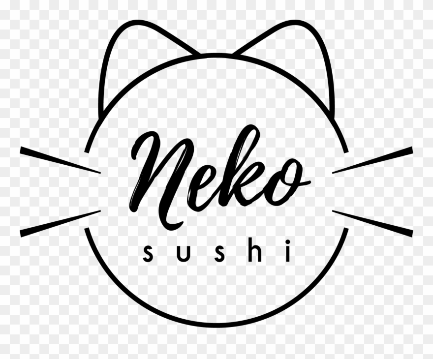 Neko Sushi Logo Png Clipart