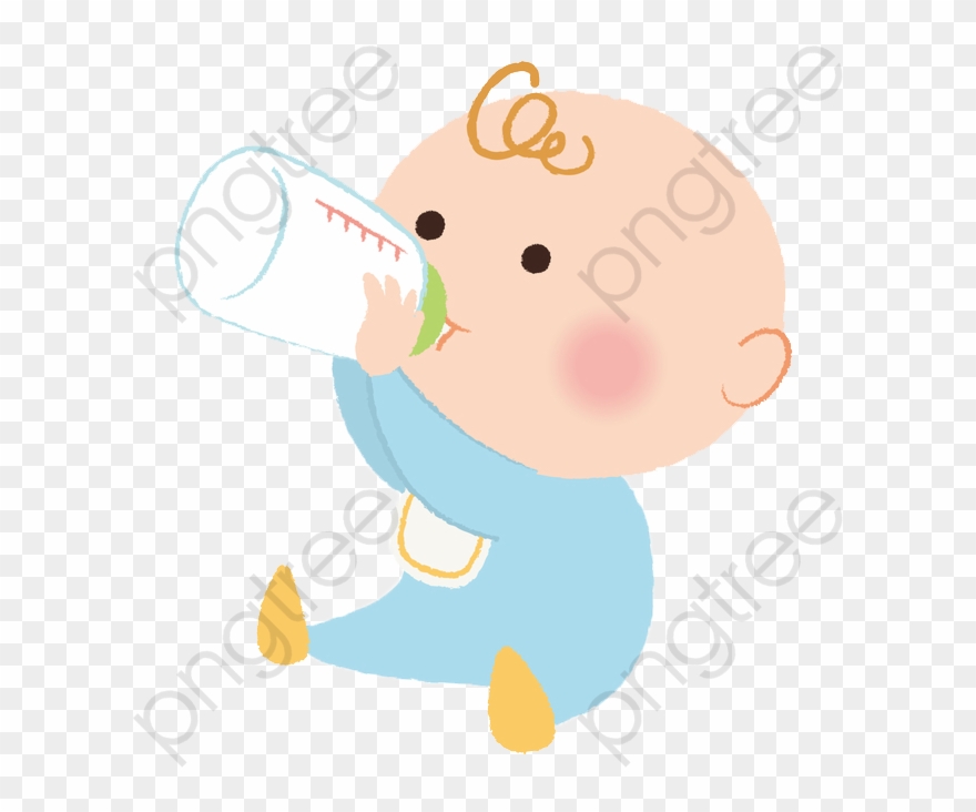 Eating Baby - Cartoon Clipart