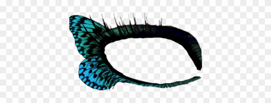 Report Abuse - Eye Makeup Butterfly Clipart