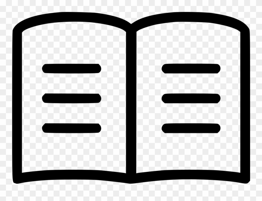 Book Reading Read Manual Comments - Reading Icon Clipart