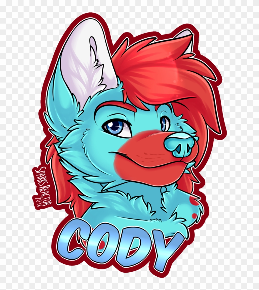Cody By Sparksfur Furry Drawing, Wolf Album, Fursuit, - Cartoon Clipart