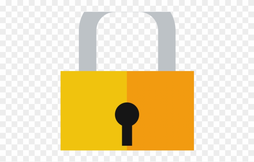 Lock Clipart Transparent Background - Sign - Png Download
