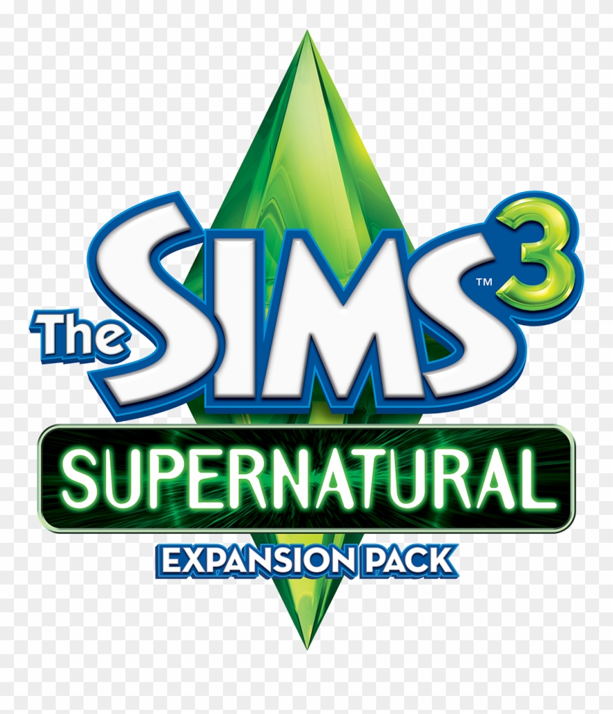 Sims 3 Supernatural Logo Clipart