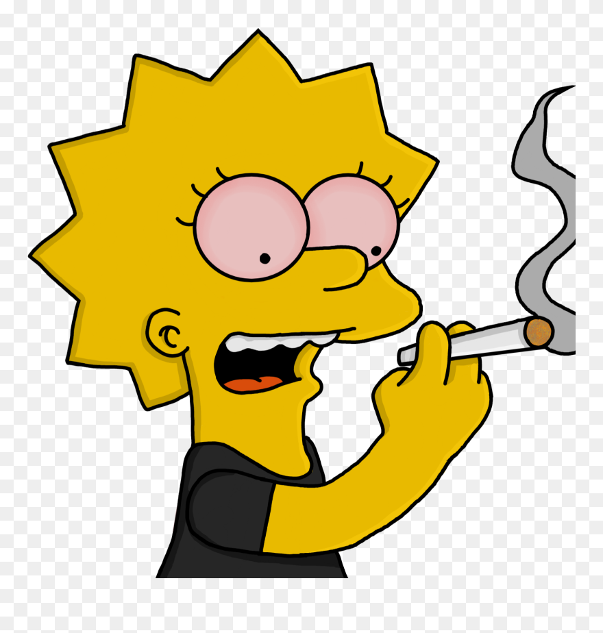 Simpson Sticker - The Simpsons Clipart
