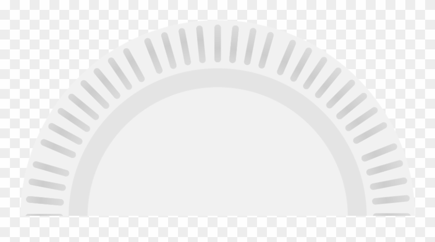 Place A Few Glue Dots On The Inside Of The Plate To - Compas Arganda Del Rey Clipart