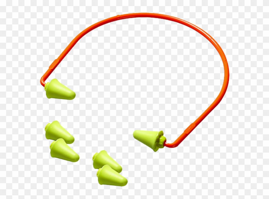 3m Co Peltor Sport Blasts Neon Yellow 2 Pairs - Earplug Clipart